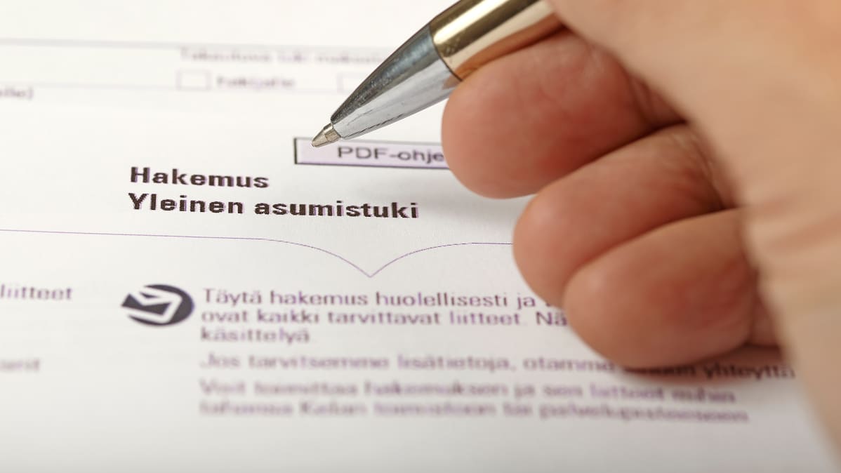 Asumistukihakemus.