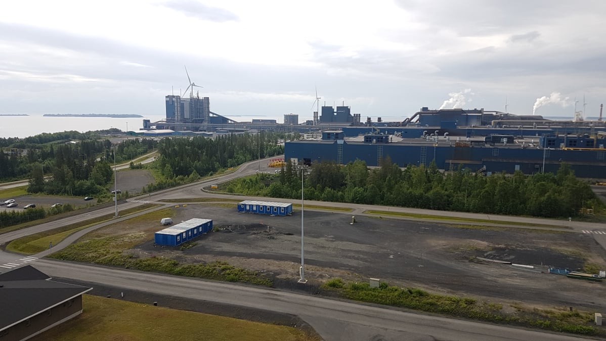 Outokummun terästehdas Torniossa