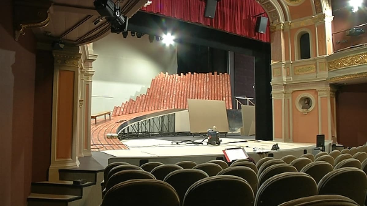 Porin teatteri näyttämö katsomo