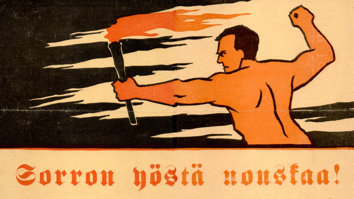 SDP:n vaalimainos lokakuun 1917 eduskuntavaaleihin.