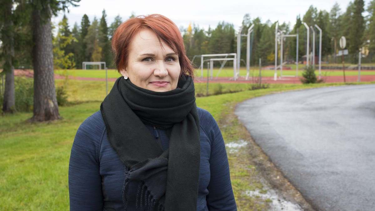 Suomussalmen Rastin yleisurheilujaoston puheenjohtaja Virpi Keränen.