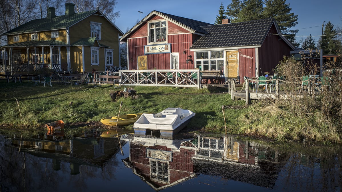 Kahvila Saha Kokkolan Ykspihlajassa.