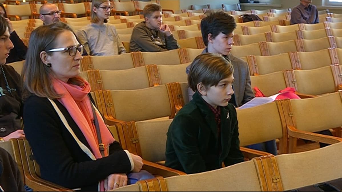 Lasten ja nuorten Uuno Klami -sävellyskilpailun osallistuja Maxim Larionov