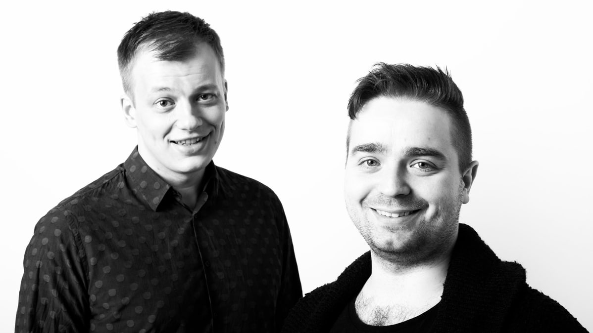 Kaj Korkea-aho ja Ted Forsström.