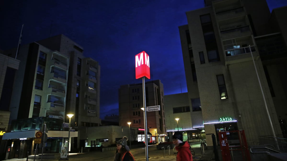 Tapiolan metroasema.