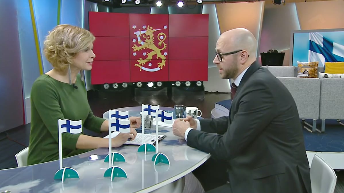 Anna Lehmusvesi ja Mika Mäkinen.
