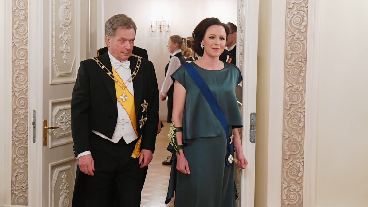 Sauli Niinistö ja Jenni Haukio