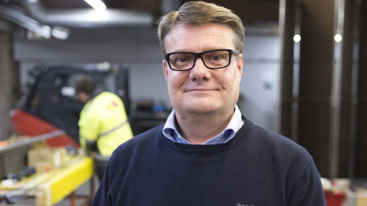 Vepe Oy:n toimitusjohtaja Antti Terkomaa