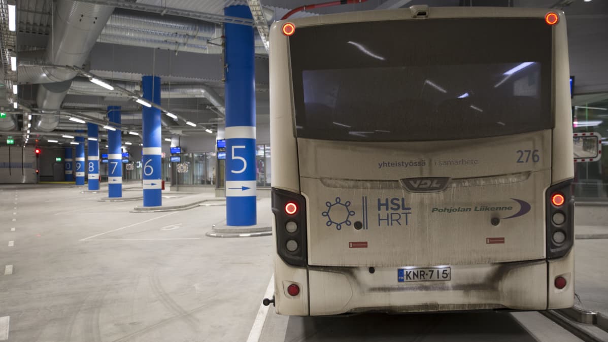 Matinkylän bussiterminaali Espoossa