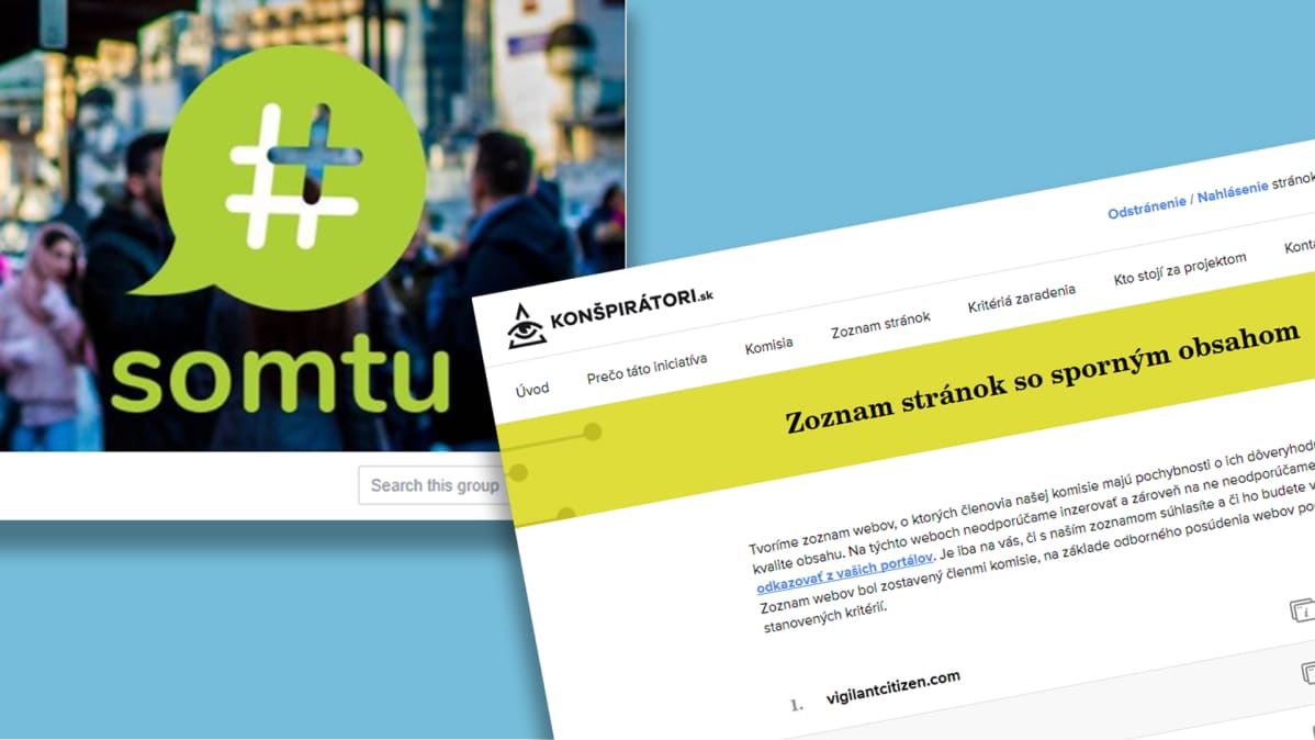 Kuvakaapaukset Somtu -facebook sivu ja conspiratori sivusto.