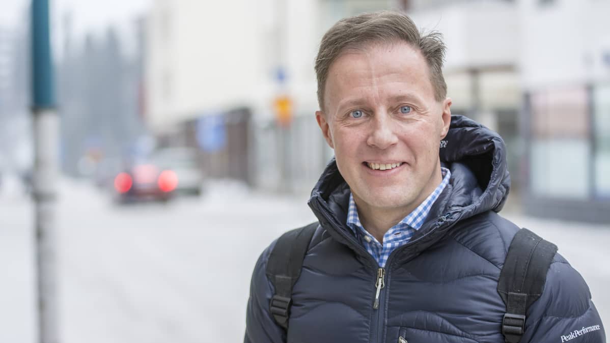Kainuun ammattiopiston kuraattori Matti Ilvonen.