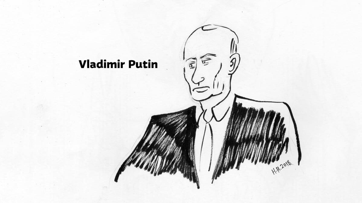 Piirros Vladimir Putinista