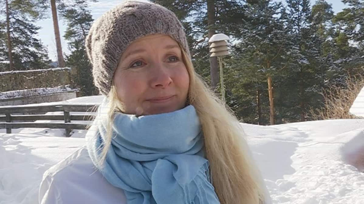 Virve Walander huolehtii Tallukan markkinoinnista ja viestinnästä.