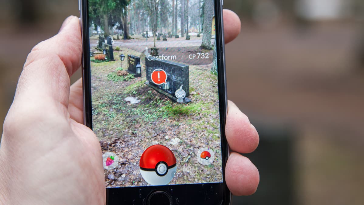 Pokemon GO Lappeenrannan vanhalla hautausmaalla