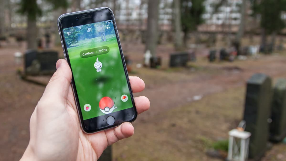 Pokemon GO Lappeenrannan vanhalla hautausmaalla