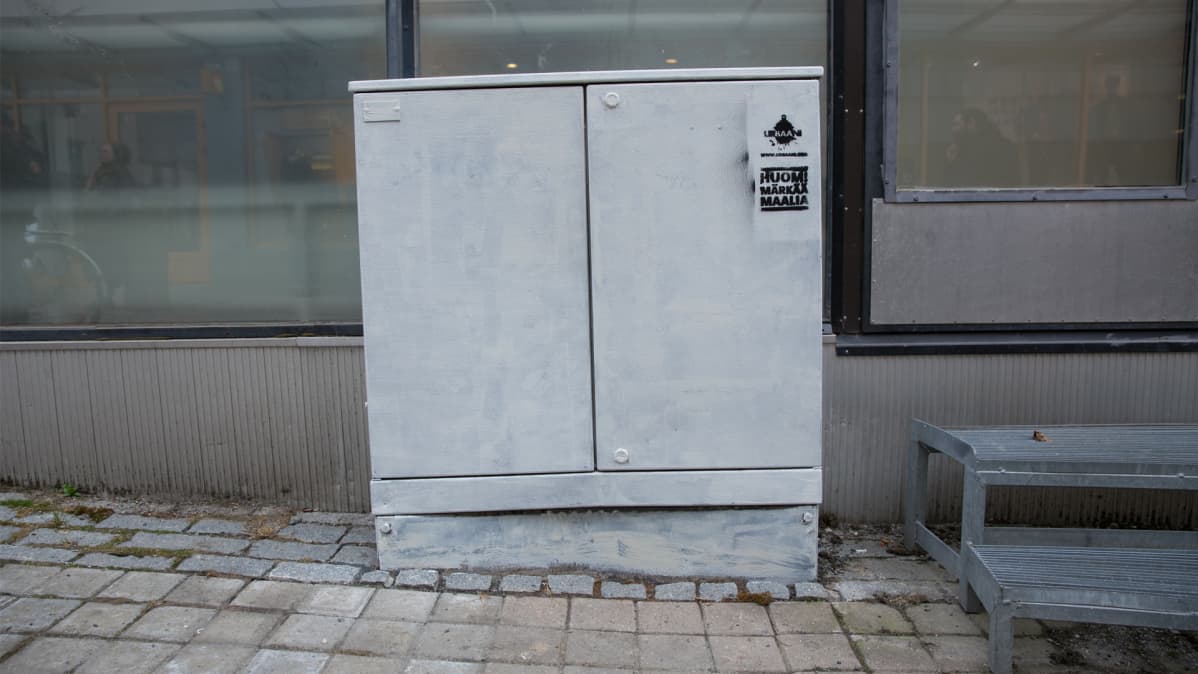 Sähkökaappi.