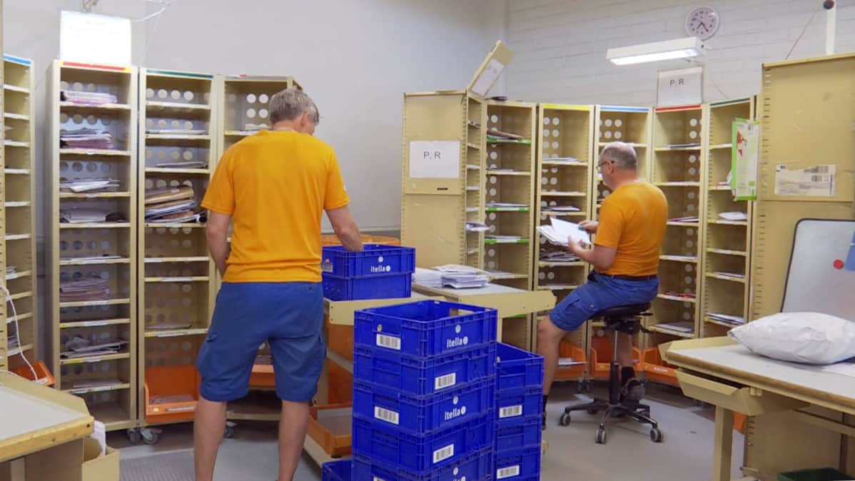 postin lajittelua