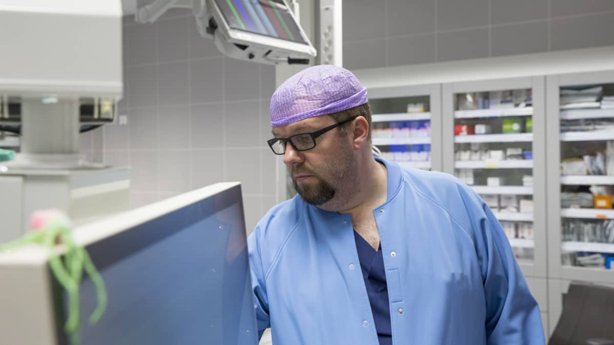 Olli Lotila, anestesiasairaanhoitaja, KYS