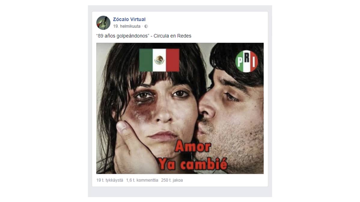 Ruutukaappaus Facebookista