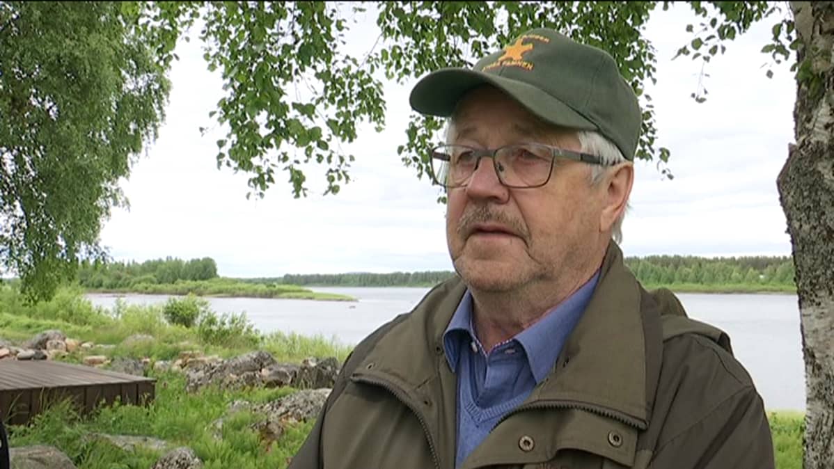 Tornio-Muoniojokiseuran ry:n varapuheenjohtaja Sture Bucht, Ruotsi 6.6.2018