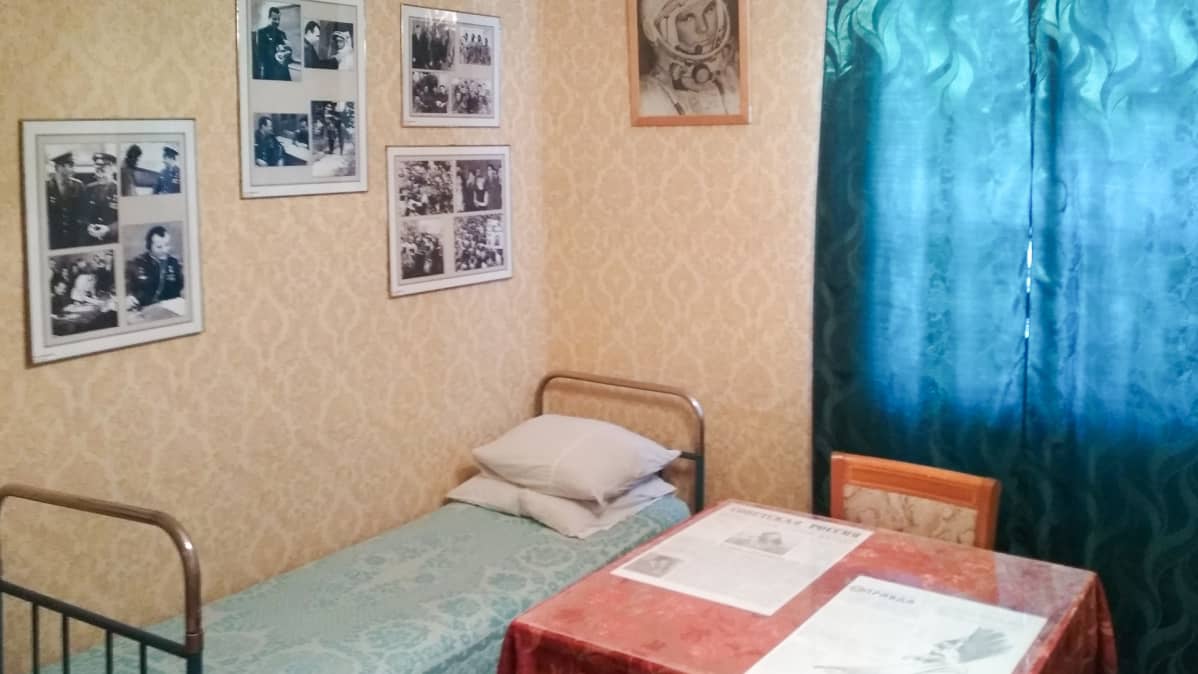 .Gagarinin talo Baikonurissa.