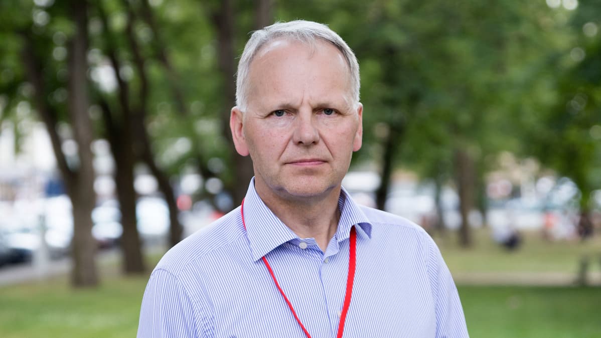 Maatalousministeri Jari Leppä Porin SuomiAreenassa.