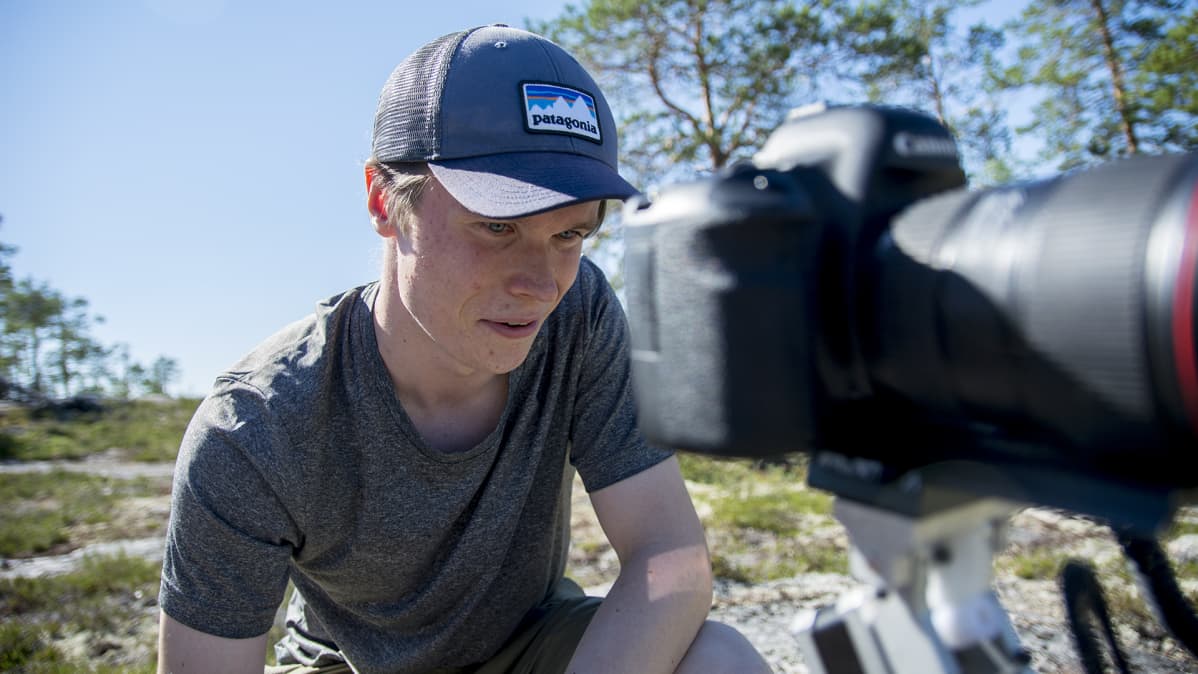 Riku Karjalainen timelapse-videot kuvaaja luonnossa