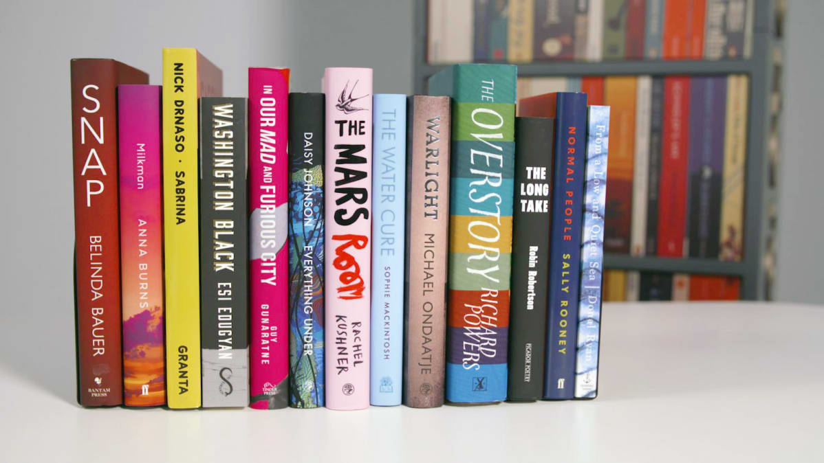 Booker Prize -ehdokaskirjat.
