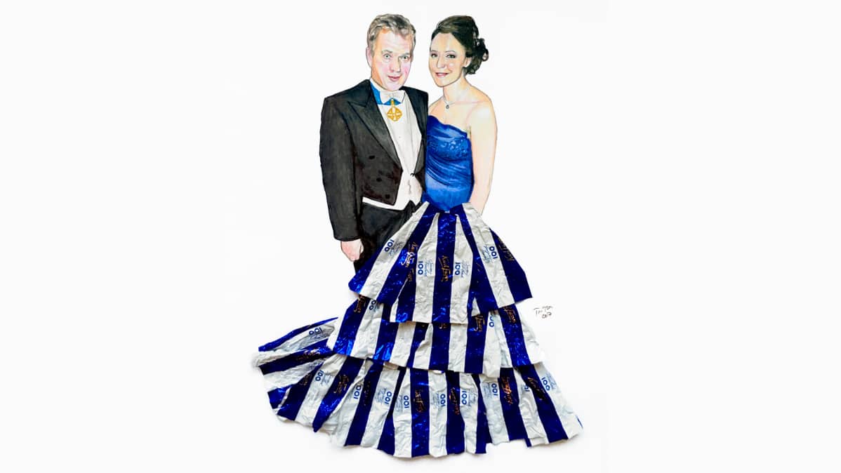 Sauli Niinistö ja Jenni Haukio