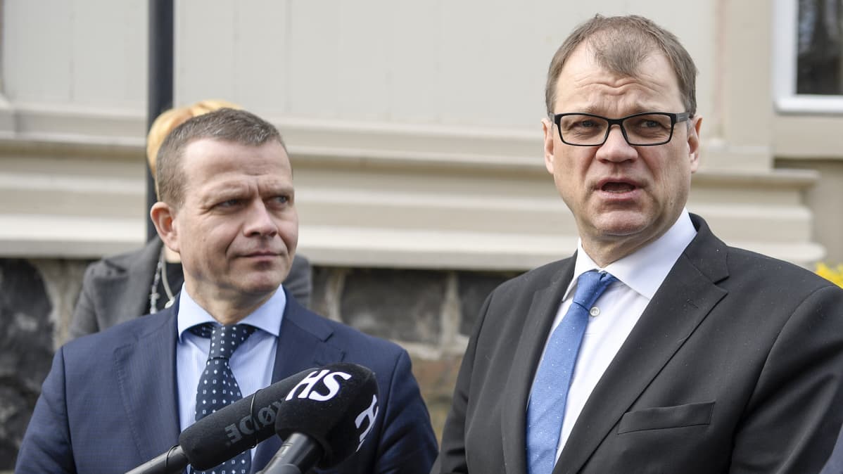 Petteri Orpo ja Juha Sipilä