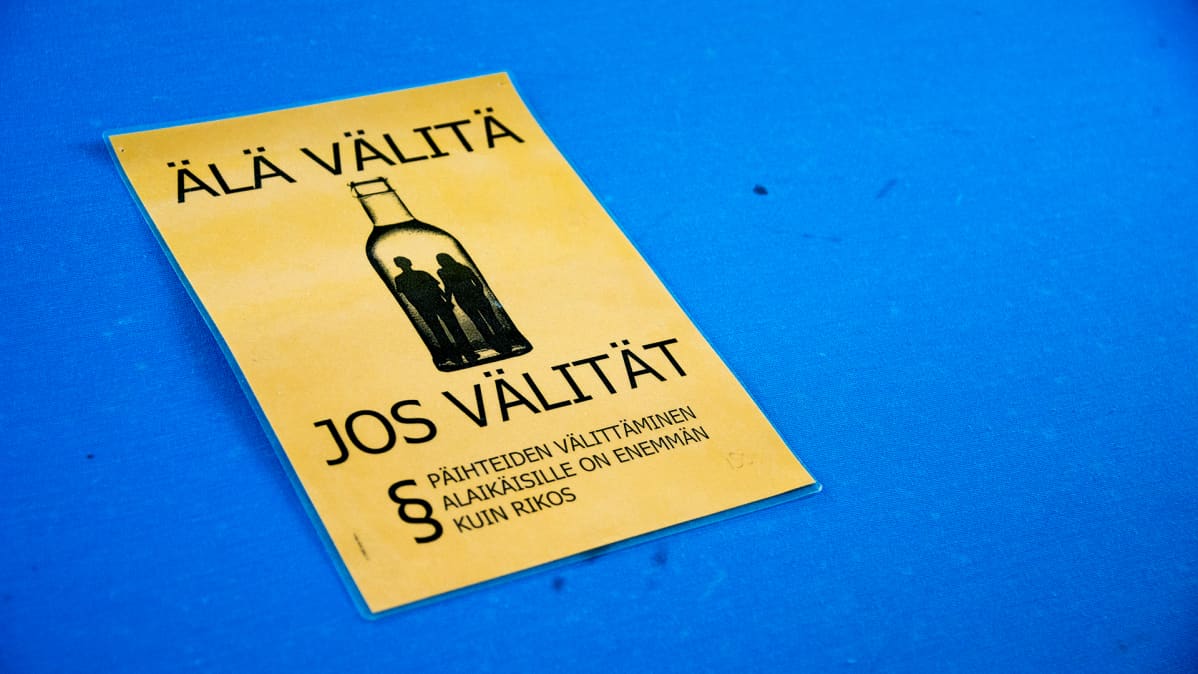 päihteet kyltti valistaminen