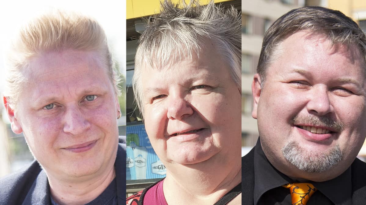 Tuomas Muraja, Aila Jeskanen ja Mika Ruusunen