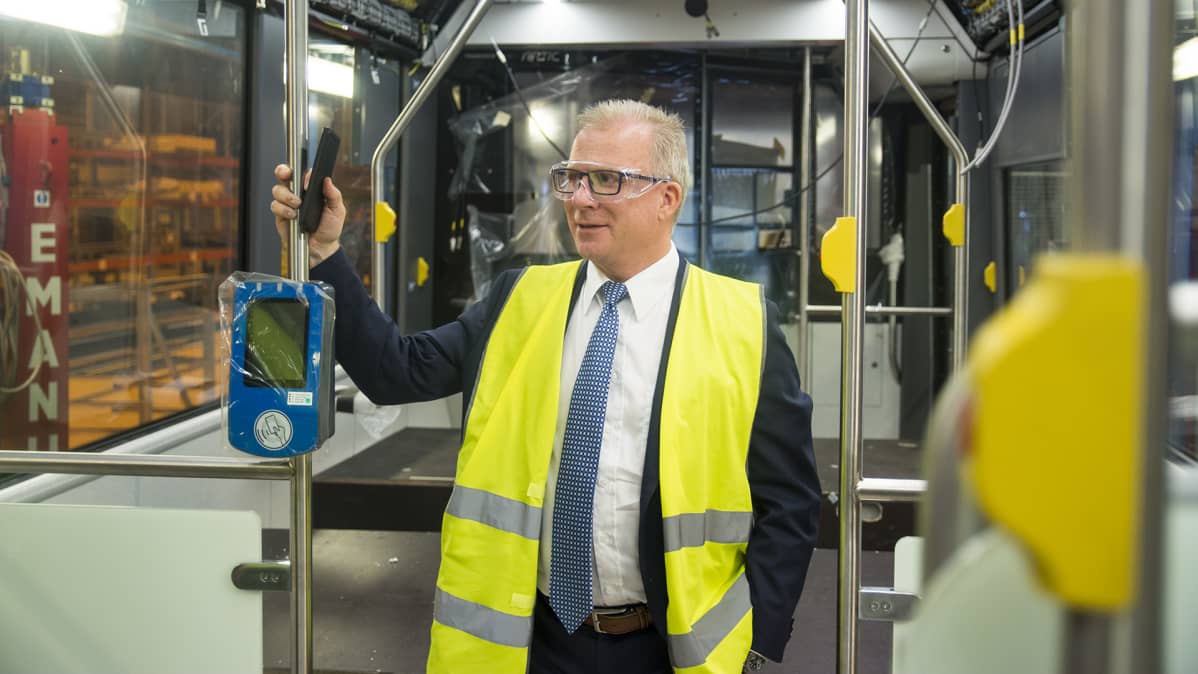 Transtechin toimitusjohtja Lasse Orre
