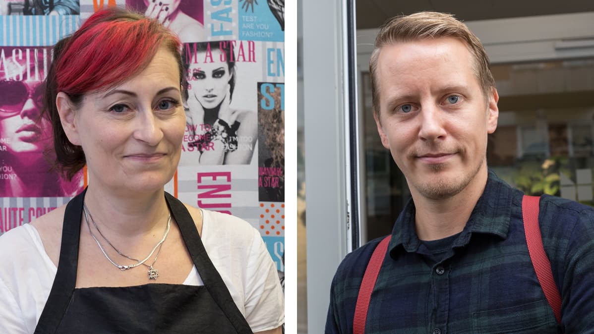 Ulla Leppäkoski-Juvonen ja Joni Kaunismäki.
