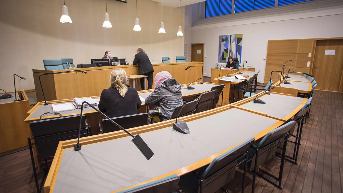 Syytetty Keski-Suomen käräjäoikeudessa.