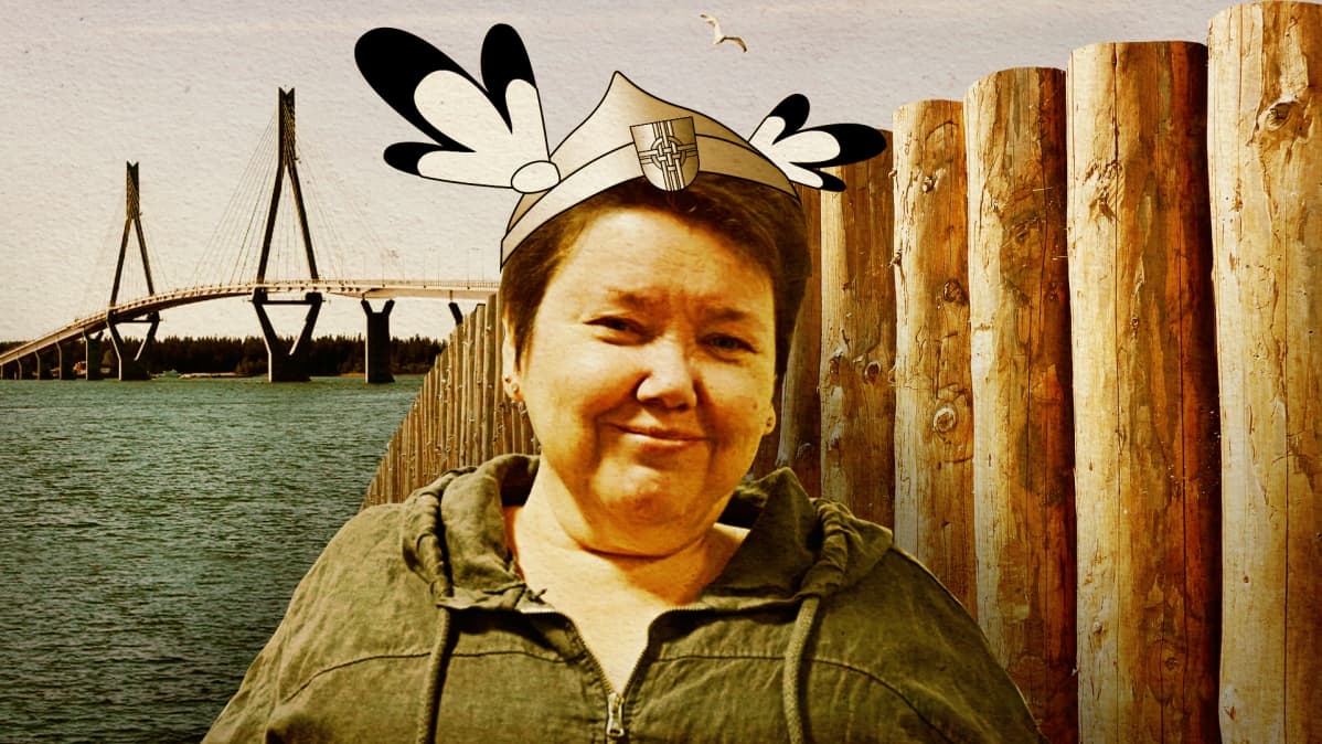 Mustasaaren valtuuston puheenjohtaja Carola Lithén.