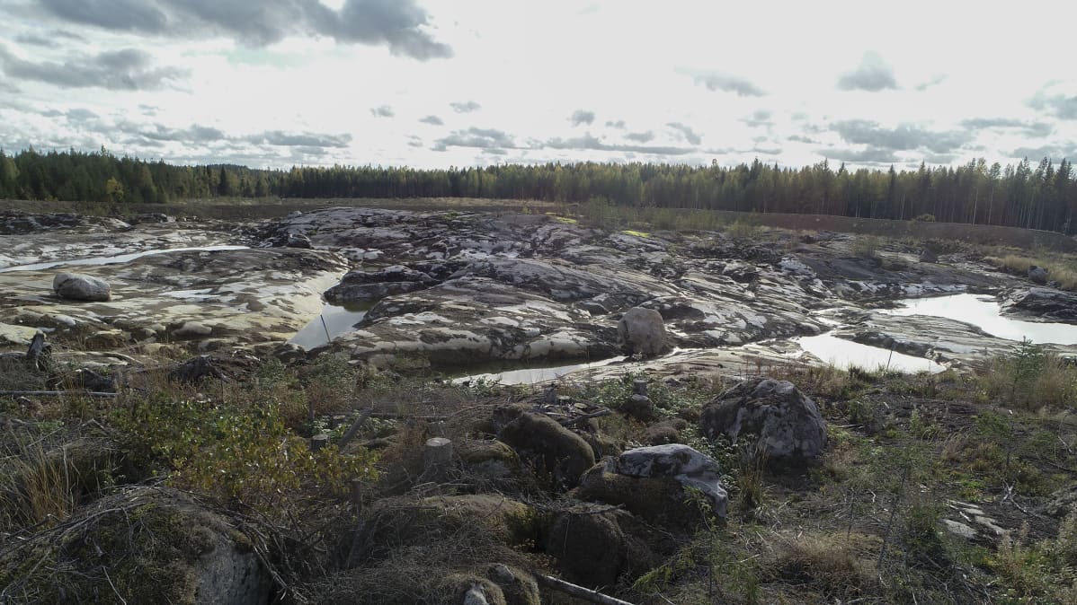 Valkeakosken Kaapelinkulma, kultakaivosalue.