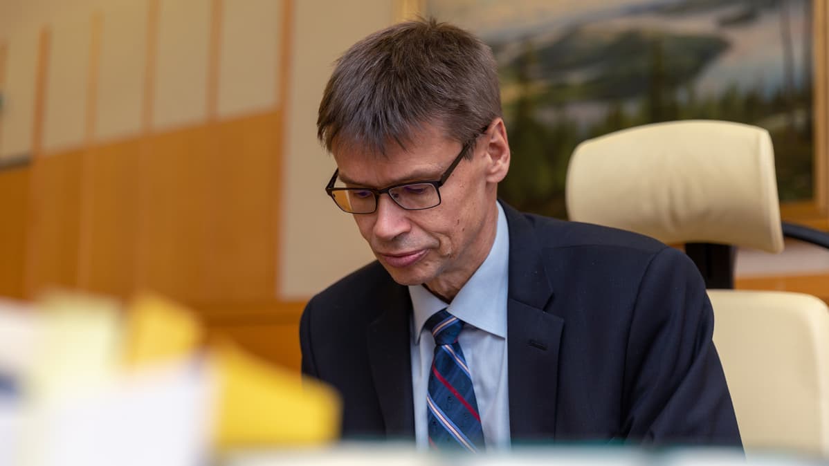 Korkeimman hallinto-oikeuden presidentti Kari Kuusiniemi.