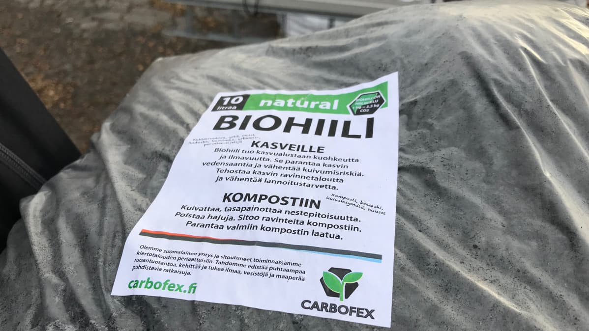 Biohiiltä säkissä