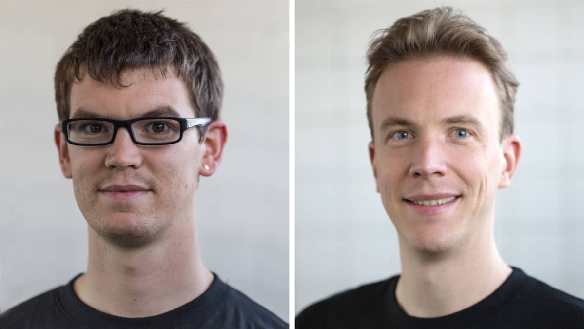 Stéphane Poirié ja Chris Holtslag.