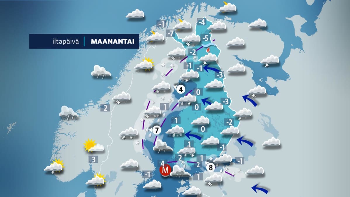 Sää 10.12.2018