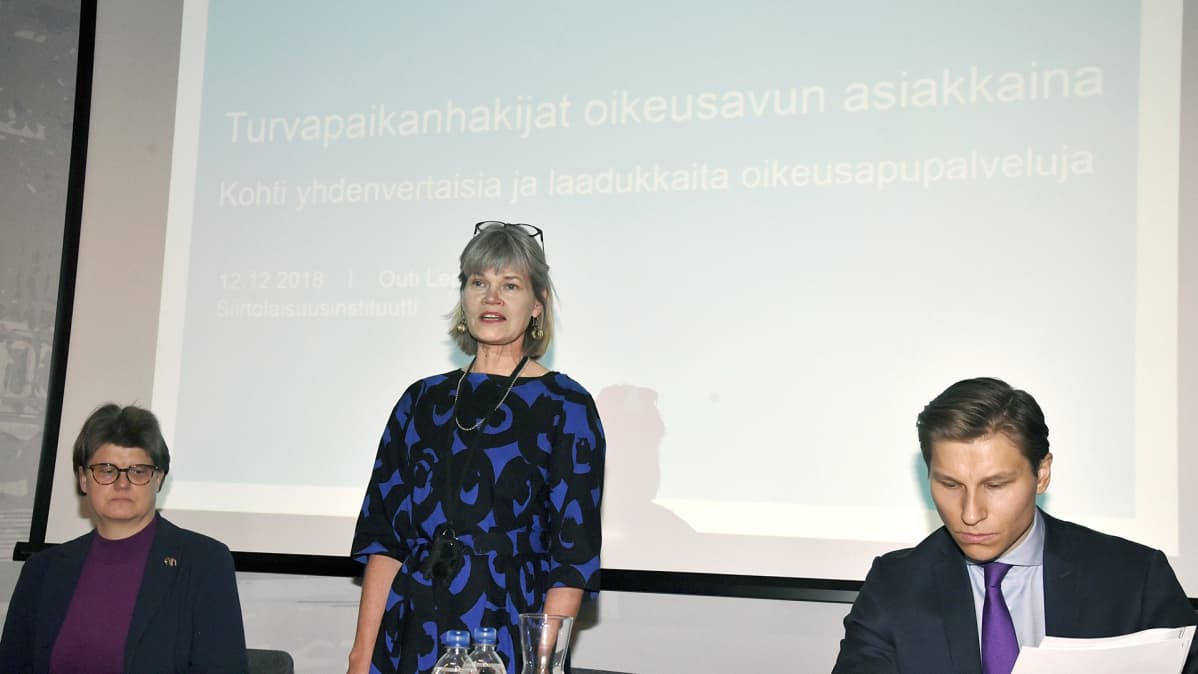 Merja Muilu, Outi Lepola ja Antti Häkkänen