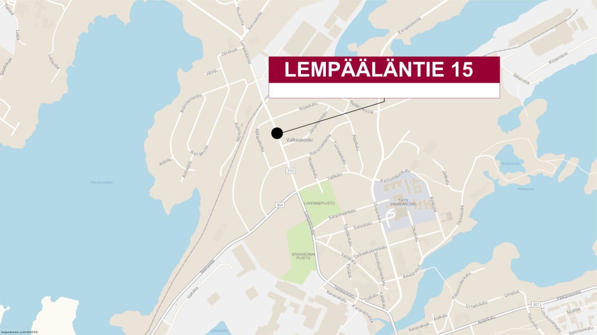 Lempääläntie 15 Valkeakoskella