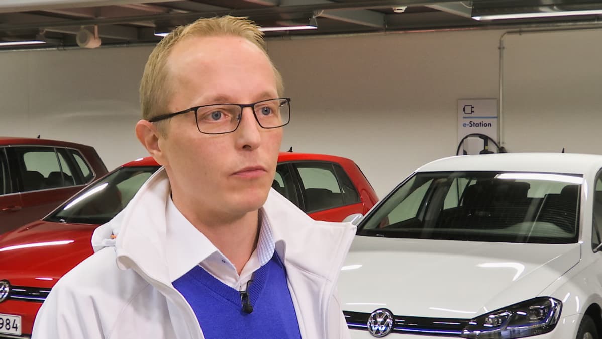 Volkswagenin maahantuojan Heikki Ahonen, tuotejohtaja, K Auto (Kesko)