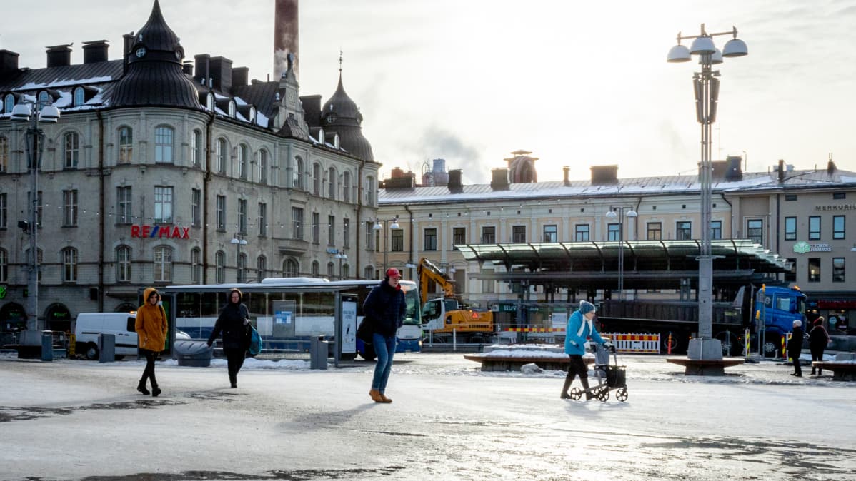 Liukasta Tampereella