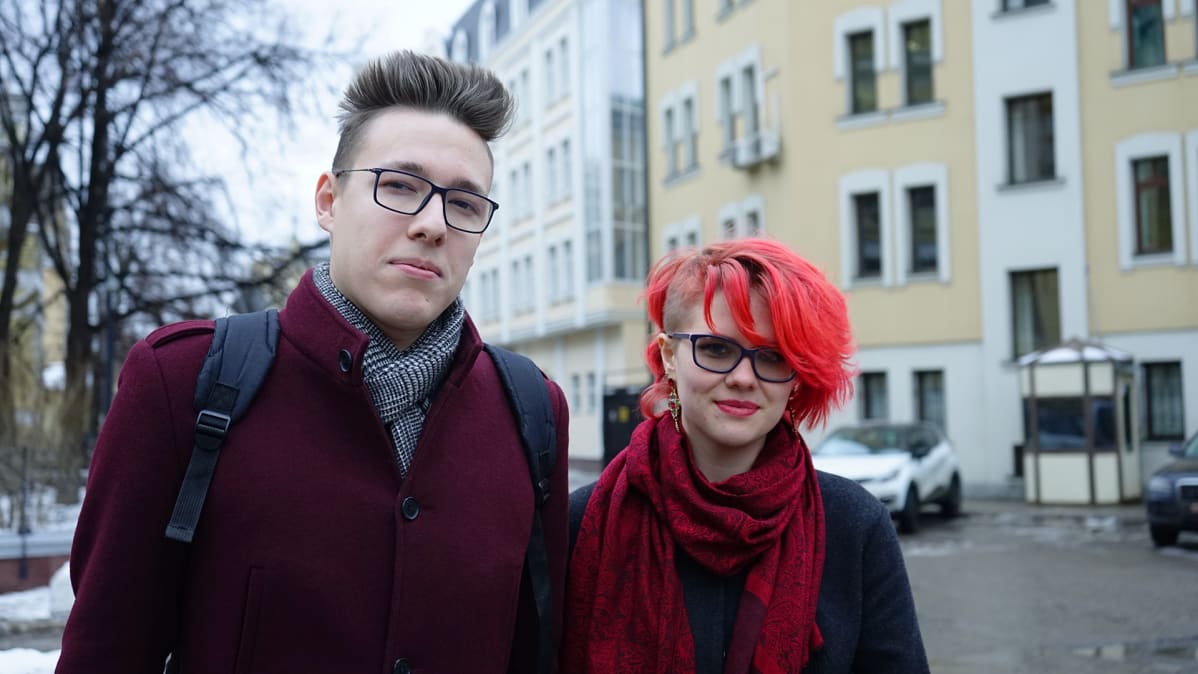 Aleks Hamaev ja Danya Volkonskaya.