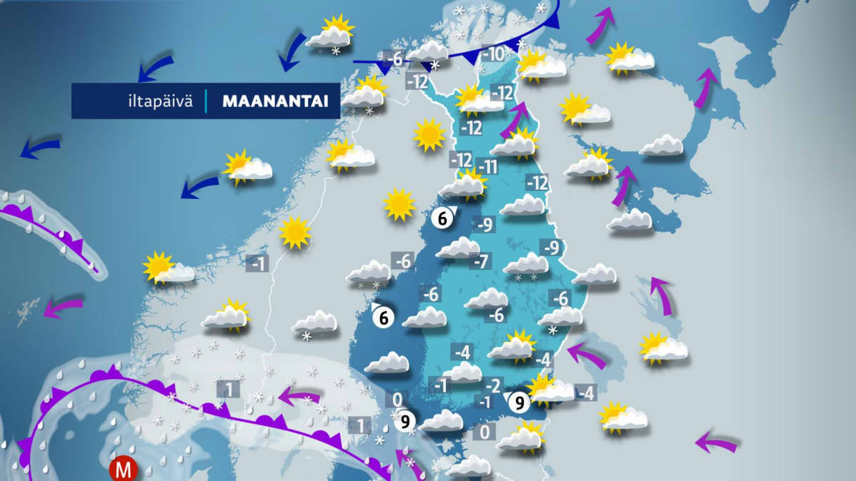 Iltapäivän sää