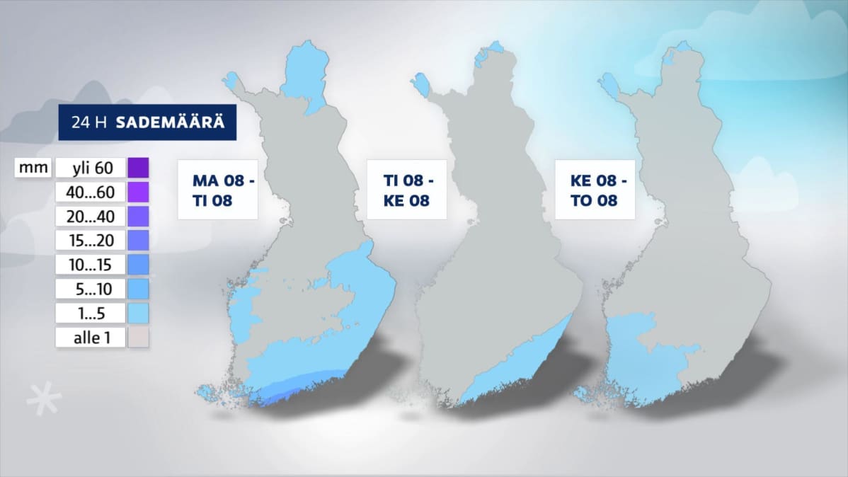 Sademääräkartta