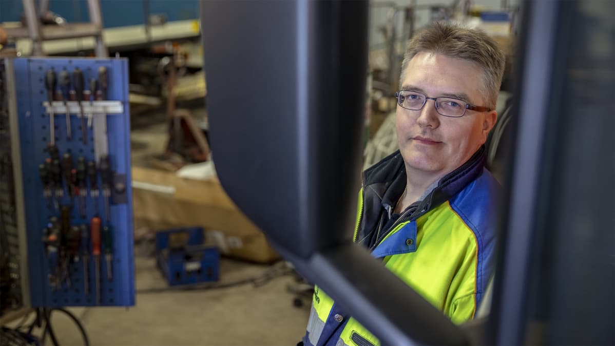 Kuljetusliike Taipaleen tekninen johtaja Riku Vainio