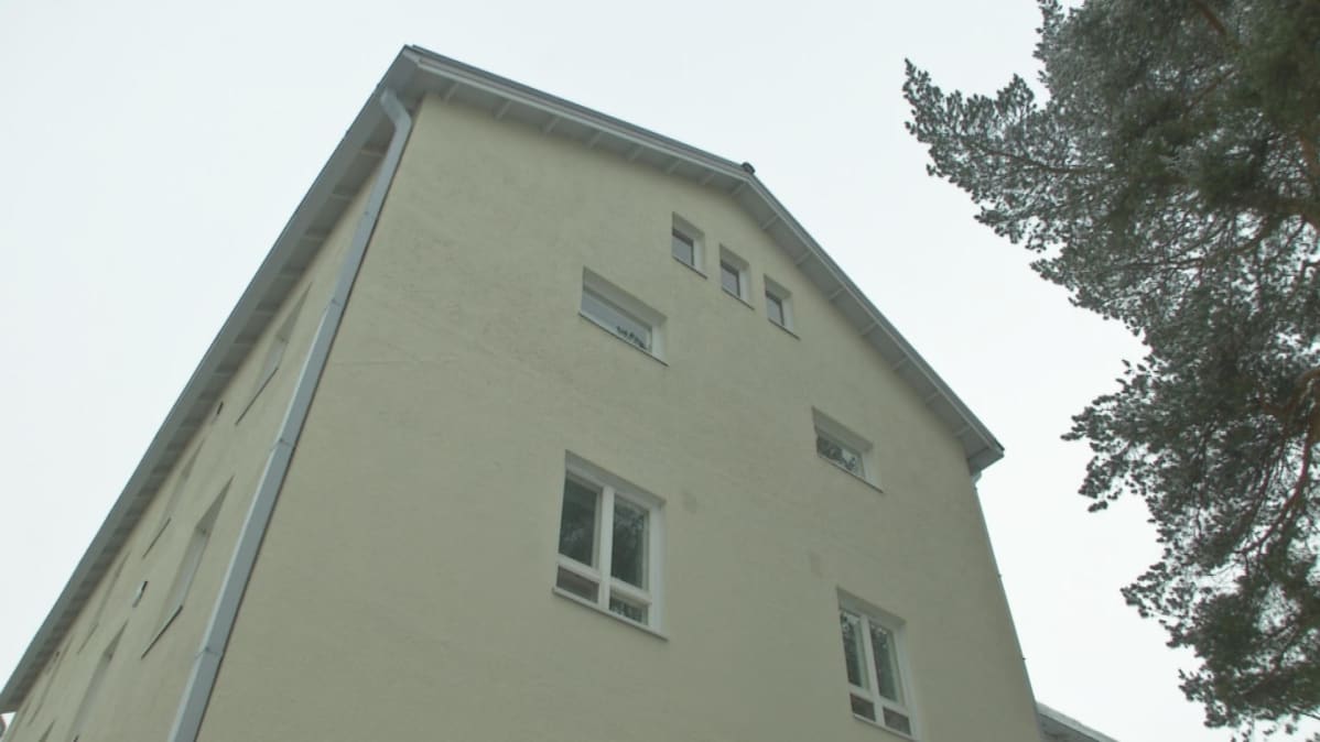 Joensuulainen kerrostalo.